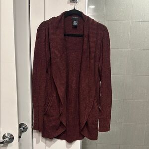 Max & Mia Wine Cardigan